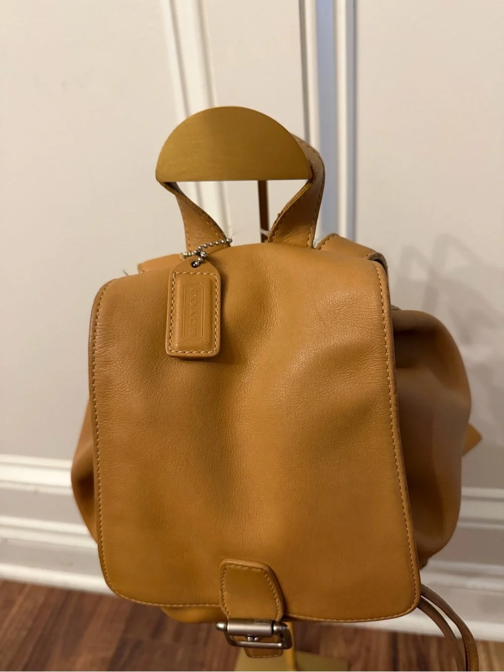 Coach compact backpack